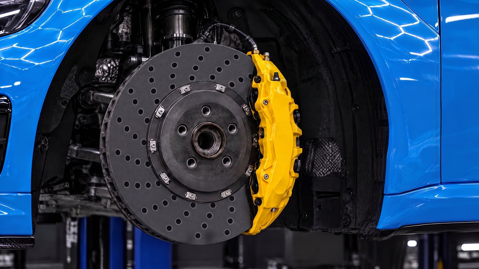 Front hub with Ceramic · Yellow brakes